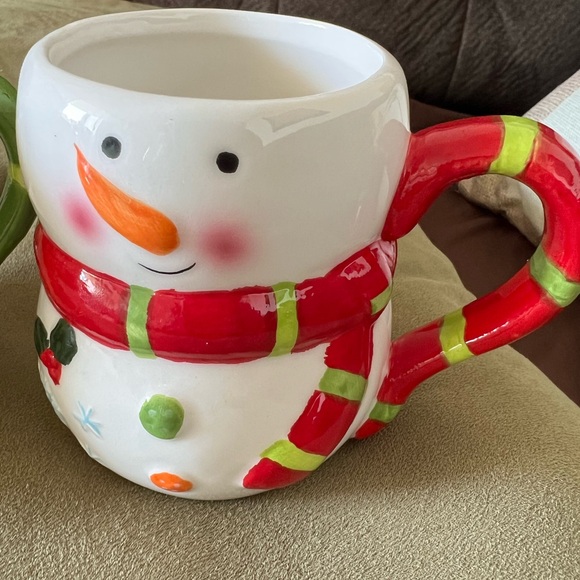 NWOT snow man mugs! - Picture 3 of 4